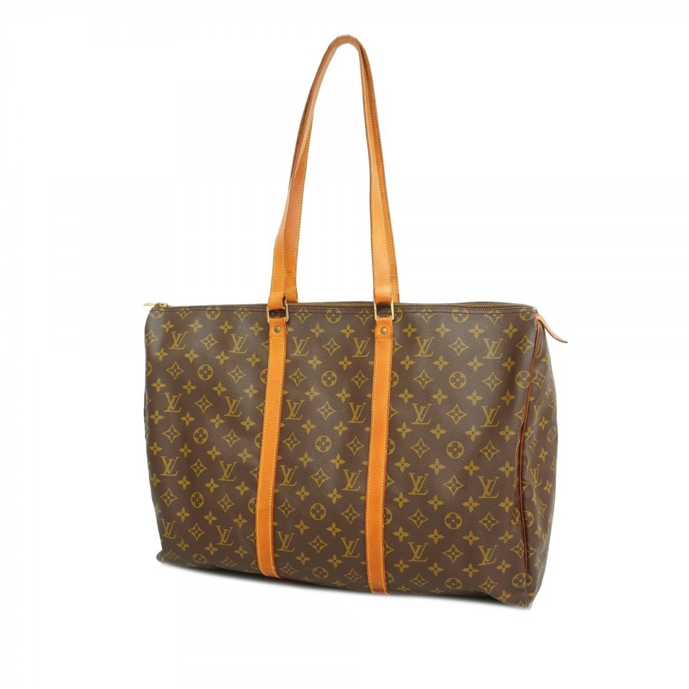Louis Vuitton Flannery Boston Bag Monogram Brown